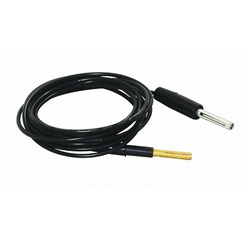 STEREX Spare cables - non-bnc black cable - (pin type)- extra long